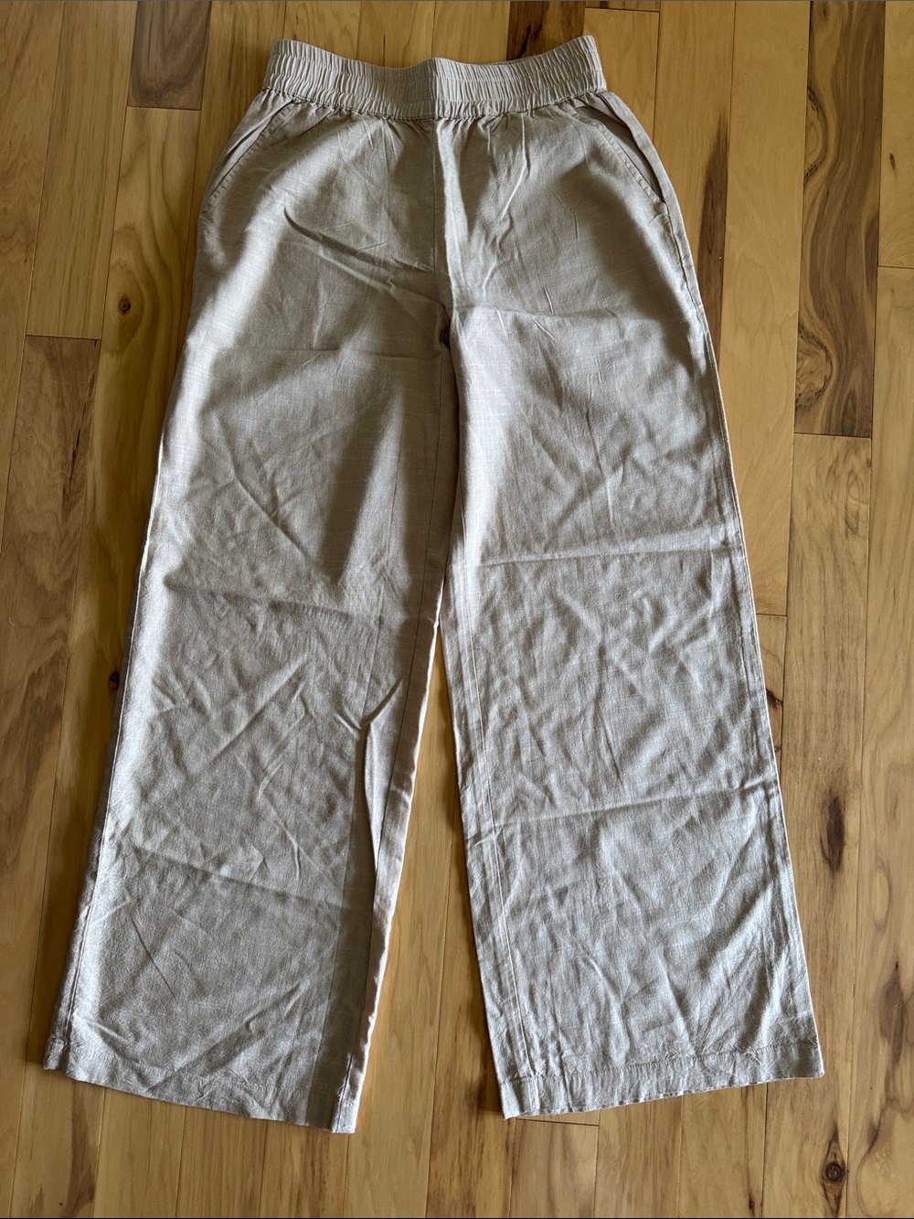 NWOT Marine Layer Casual Elastic-Waist Tan Pants - XS